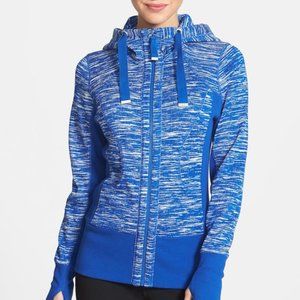 Zella "Pretty" zip up hoodie blue S